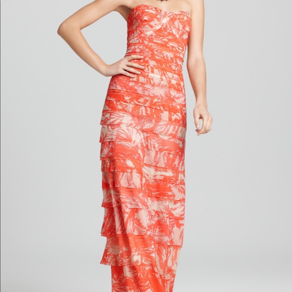 🍍 BCBG Erika coral reef dress - Picture 2 of 14